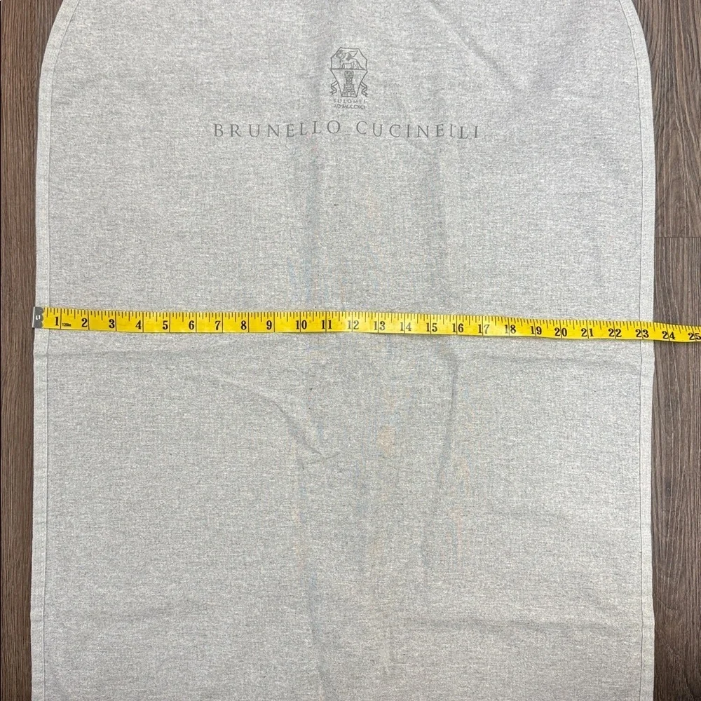 Brunello Cucinelli Linen Garment Bag Blazer Travel Bag Sleeper Bag 24